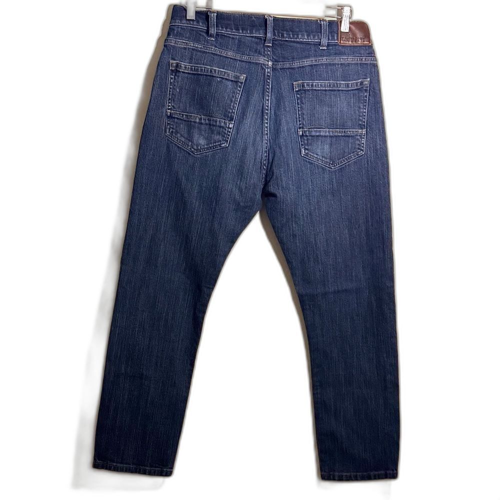 Lee Men's Jeans medium blue wash 34x32 Straight leg fit Modern cotton/1% spandex